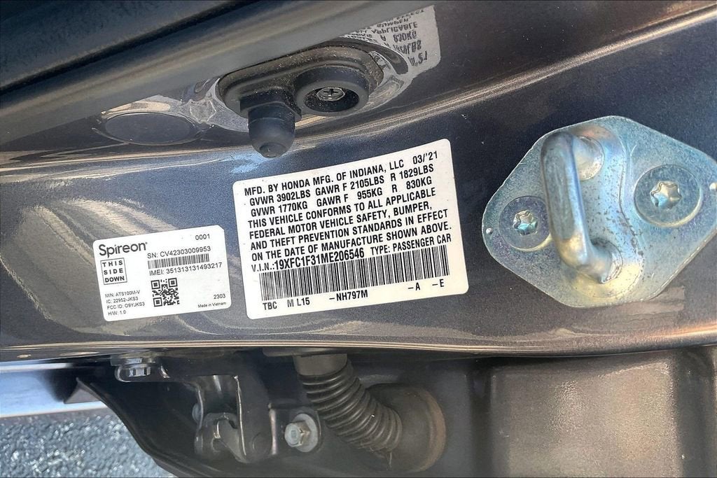 2021 Honda Civic Sedan EX