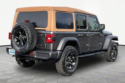 2022 Jeep Wrangler Unlimited Willys