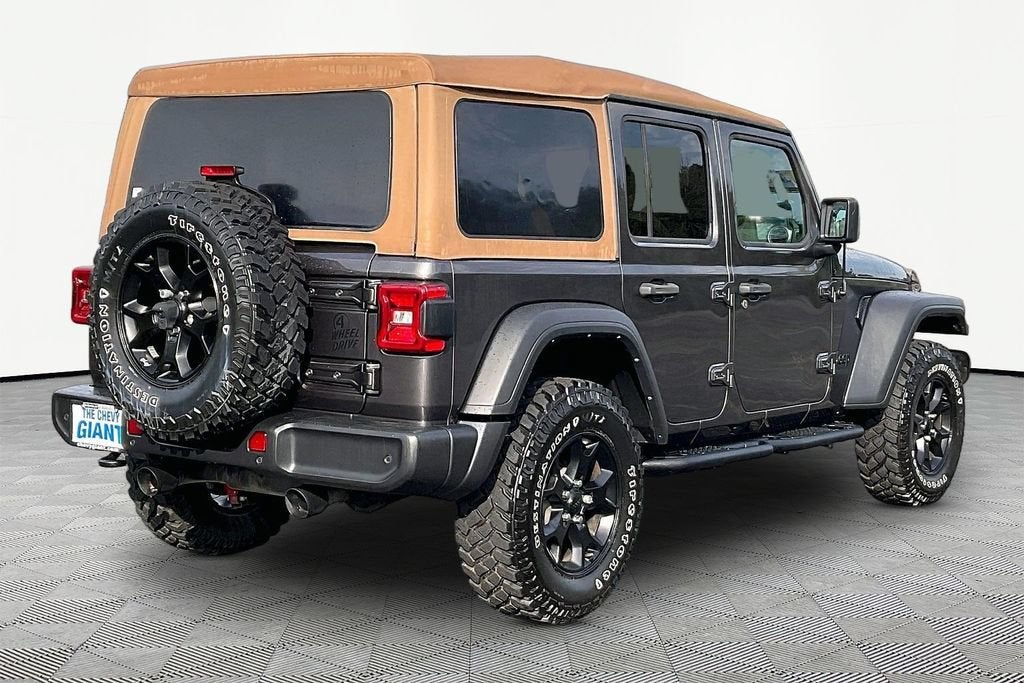 2022 Jeep Wrangler Unlimited Willys