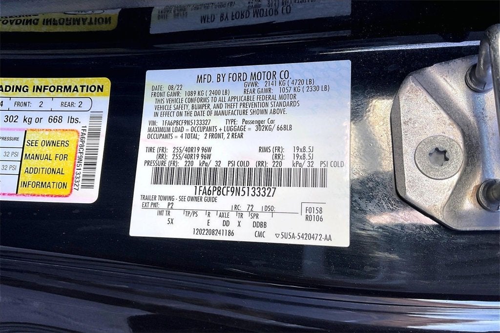 2022 Ford Mustang GT