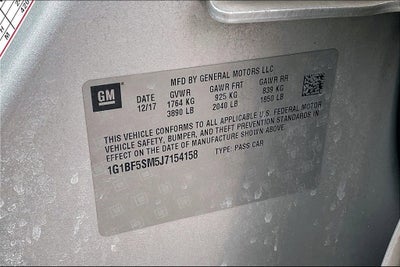 2018 Chevrolet Cruze Premier