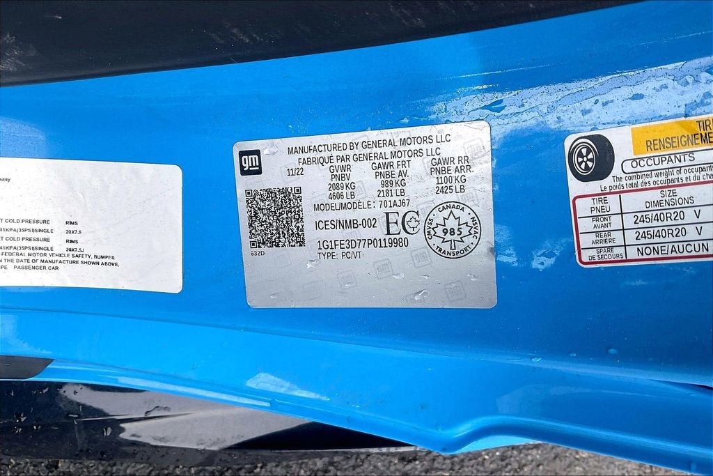 2023 Chevrolet Camaro LT1