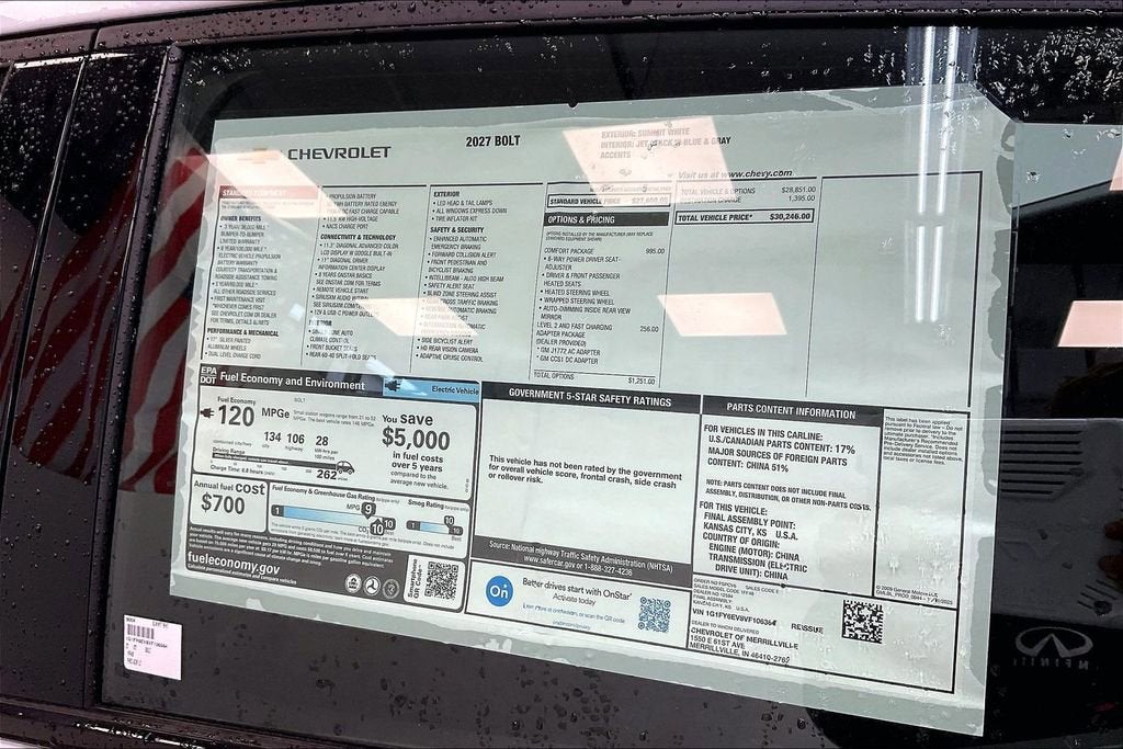 2027 Chevrolet Bolt LT