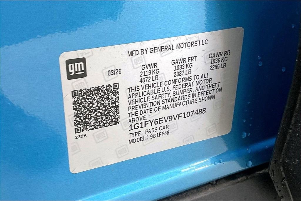 2027 Chevrolet Bolt LT