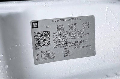 2018 Chevrolet Express Passenger 3500 LT