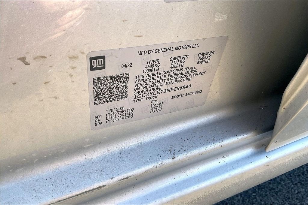 2022 Chevrolet Silverado 2500 HD WT