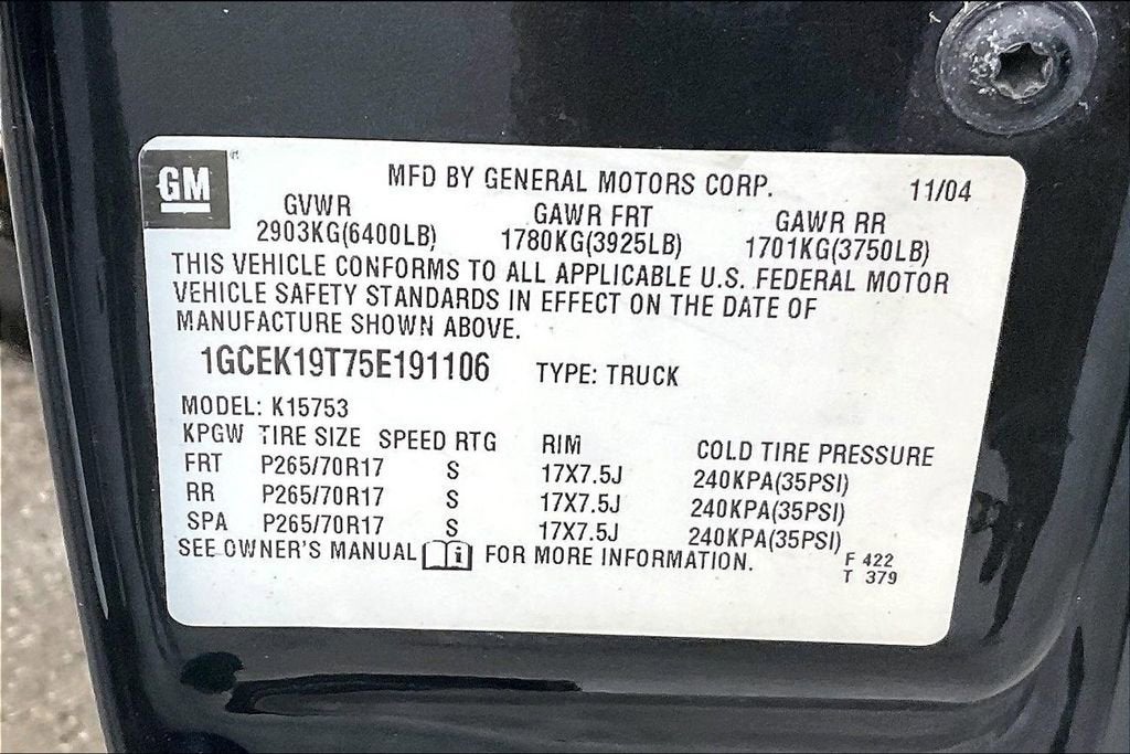 2005 Chevrolet Silverado 1500 LS