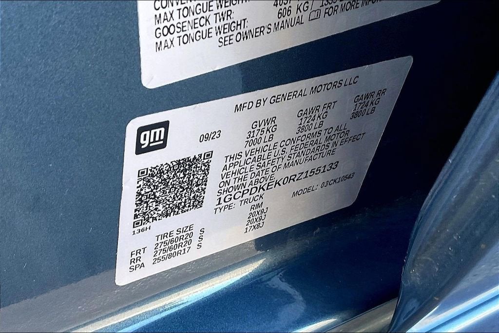 2024 Chevrolet Silverado 1500 LT (2FL)