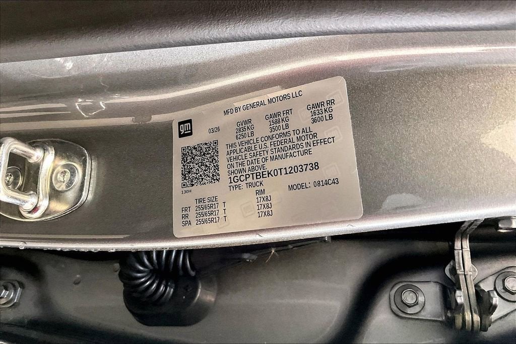 2026 Chevrolet Colorado WT