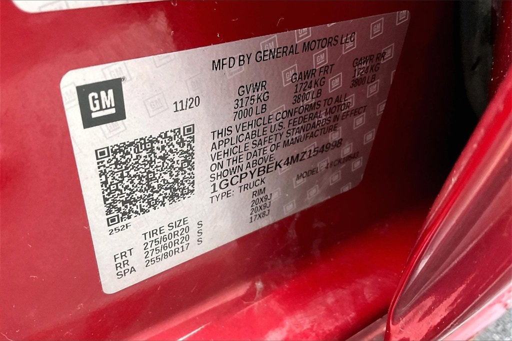 2021 Chevrolet Silverado 1500 Custom