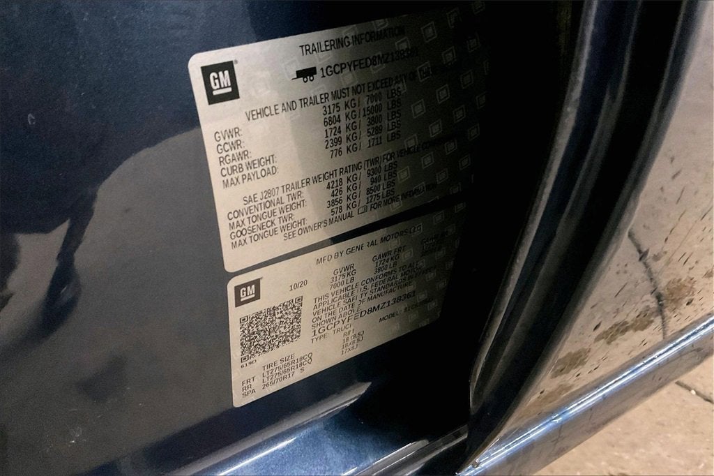 2021 Chevrolet Silverado 1500 LT Trail Boss