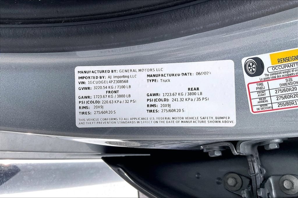 2023 Chevrolet Silverado 1500 LTZ