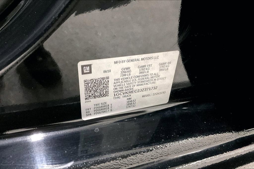 2018 Chevrolet Silverado 1500 LT