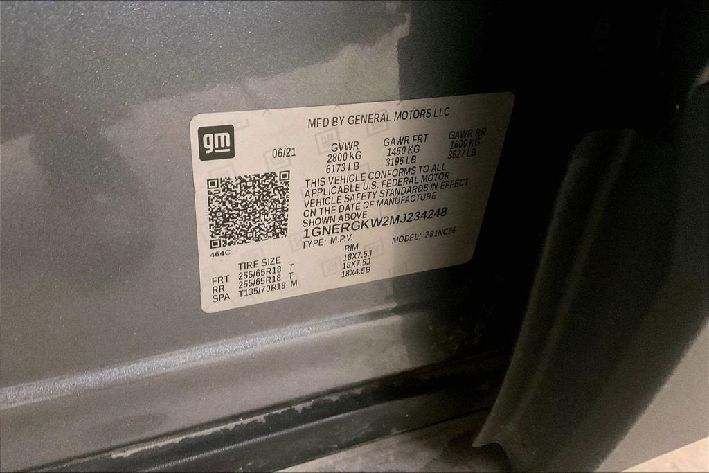 2021 Chevrolet Traverse LT Cloth