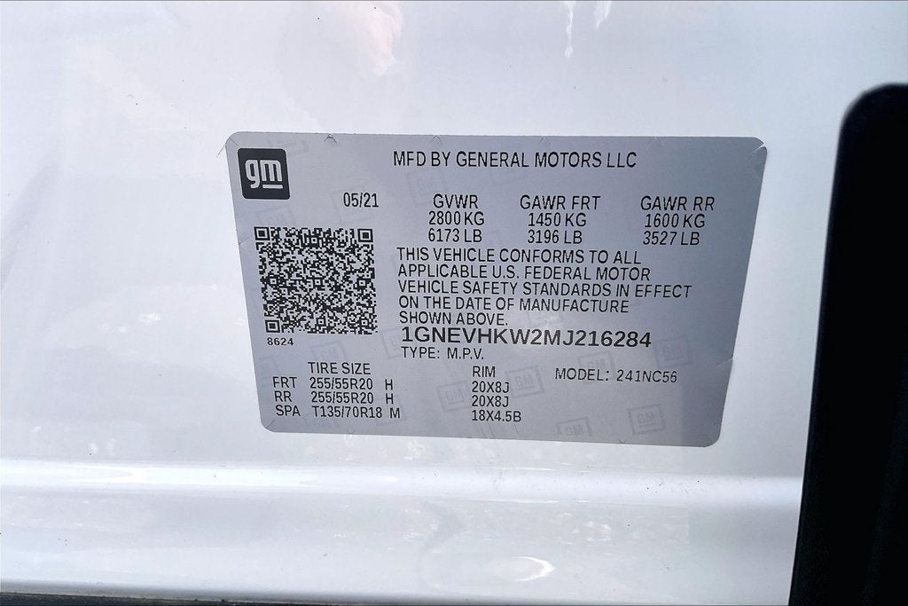 2021 Chevrolet Traverse LT Leather
