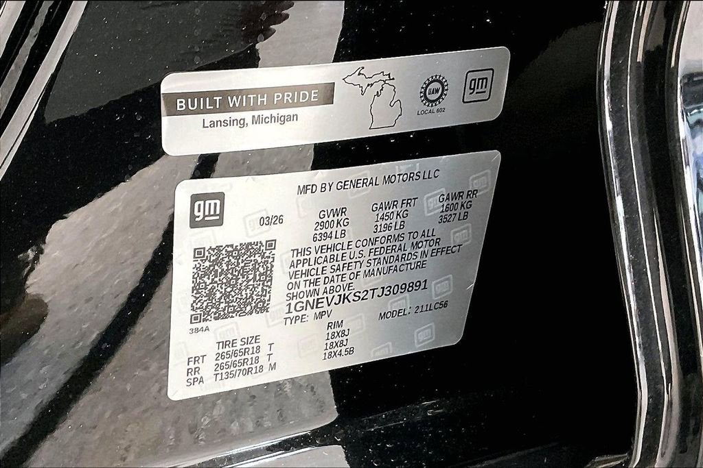 2026 Chevrolet Traverse Z71