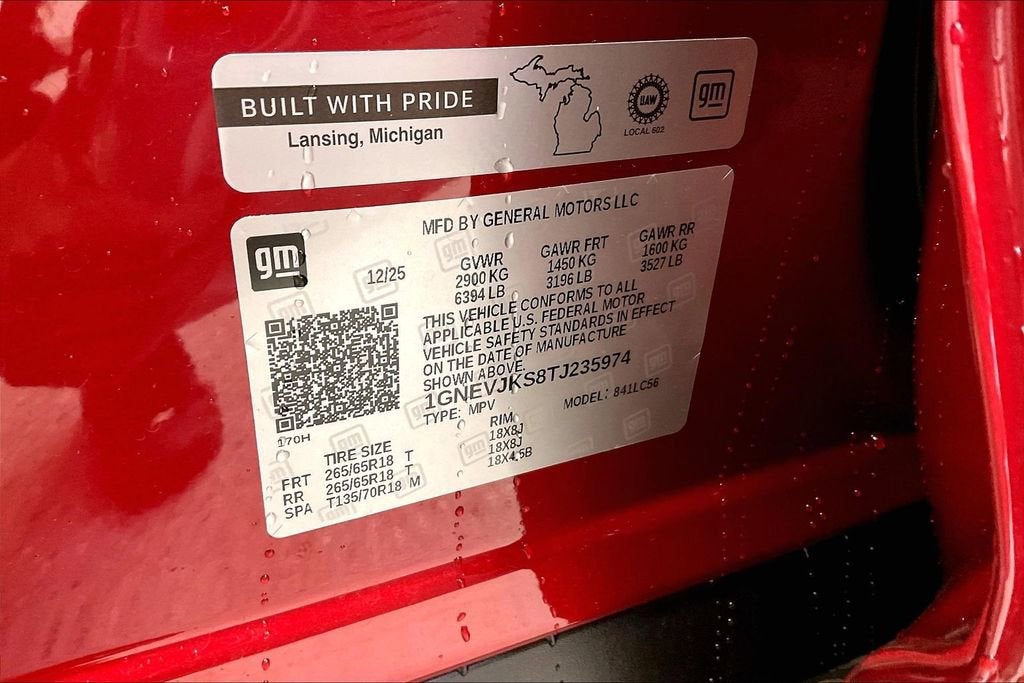 2026 Chevrolet Traverse Z71