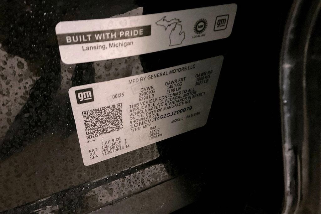 2025 Chevrolet Traverse Z71