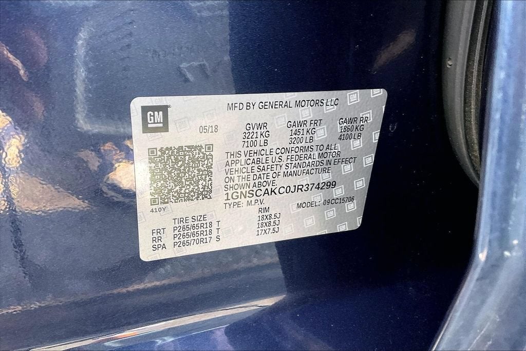 2018 Chevrolet Tahoe LS