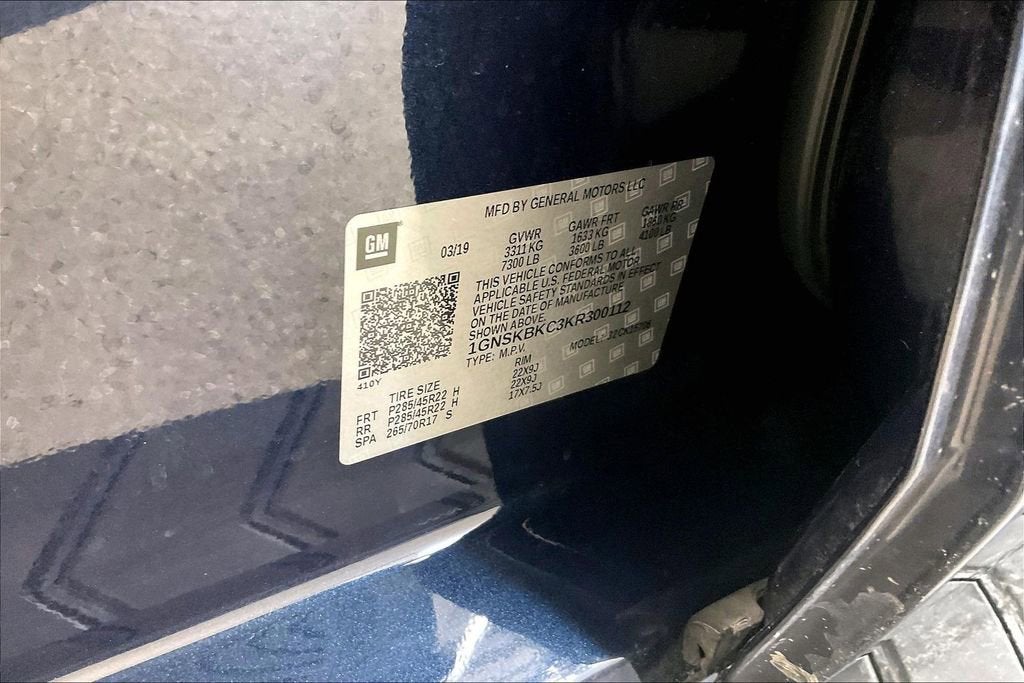 2019 Chevrolet Tahoe LT