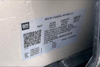 2022 Chevrolet Suburban Z71