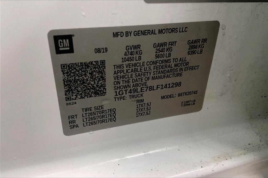 2020 GMC Sierra 2500 HD Sierra