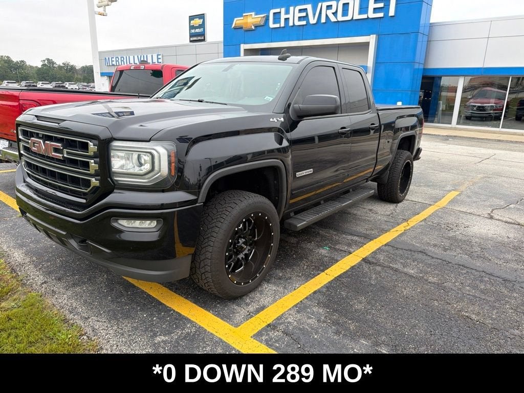2016 GMC Sierra 1500 DBL CAB 4WD 143.5