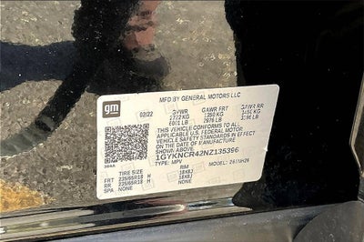 2022 Cadillac XT5 Premium Luxury