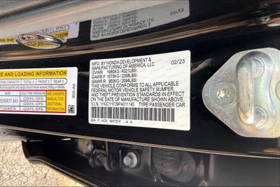 2023 Honda Accord Sedan EX