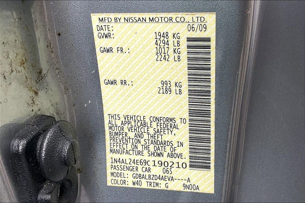 2009 Nissan Altima 2.5 S