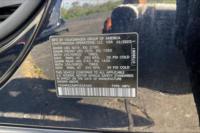 2023 Volkswagen Atlas 3.6L V6 SE w/Technology
