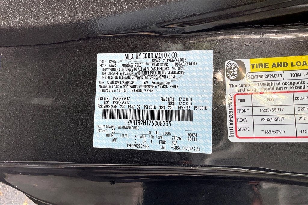2007 Ford Mustang GT Deluxe