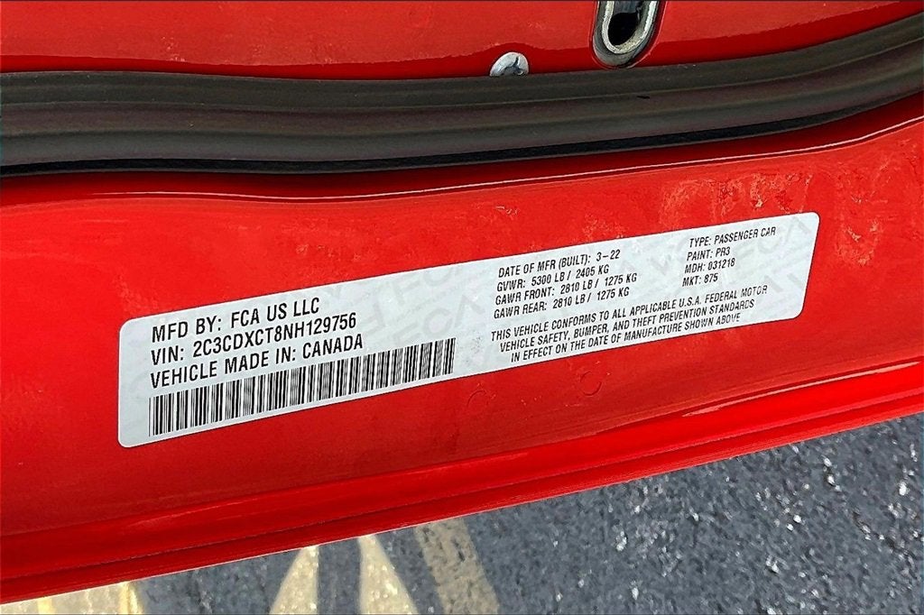 2022 Dodge Charger R/T