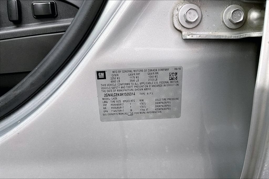 2017 Chevrolet Equinox LT