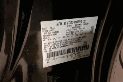 2022 Ford Mustang Mach-E California Route 1