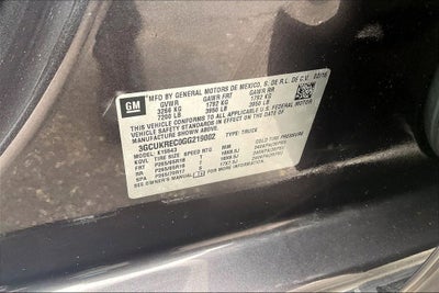 2016 Chevrolet Silverado 1500 LT