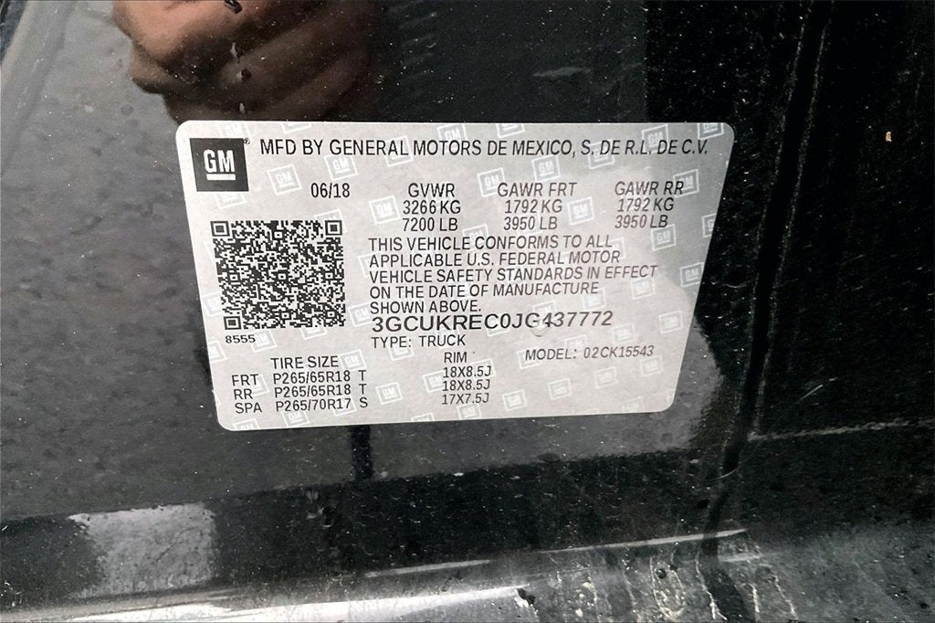 2018 Chevrolet Silverado 1500 LT