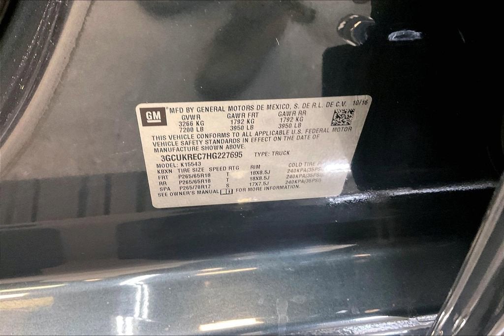 2017 Chevrolet Silverado 1500 LT