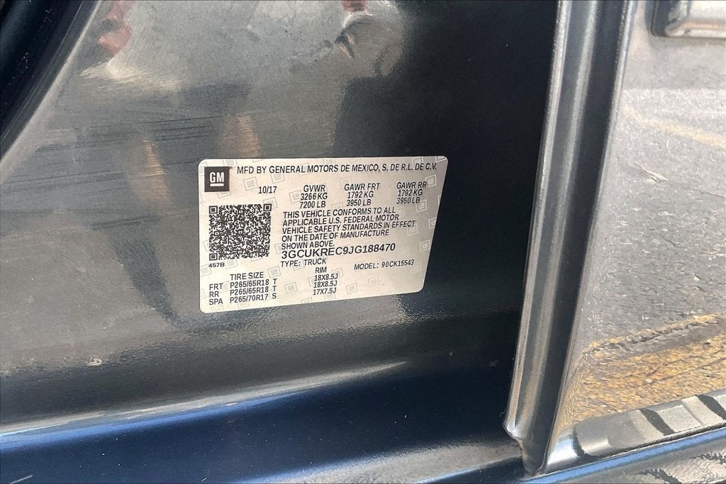 2018 Chevrolet Silverado 1500 LT