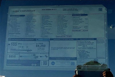 2026 Chevrolet Equinox EV LT