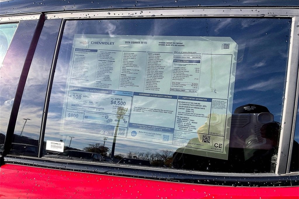2026 Chevrolet Equinox EV RS