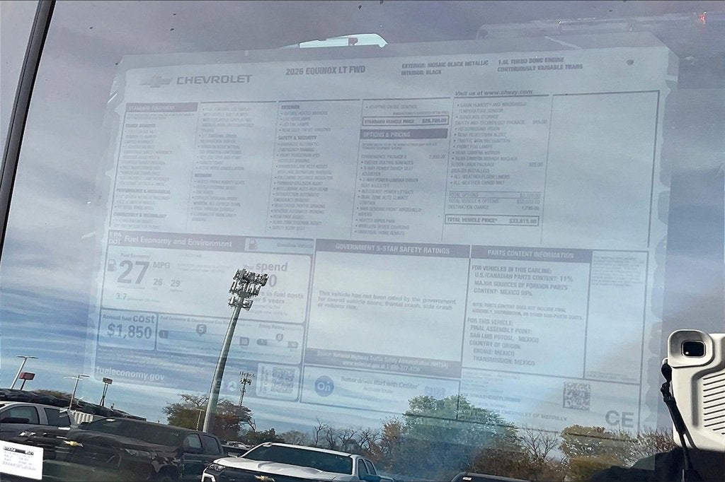 2026 Chevrolet Equinox LT