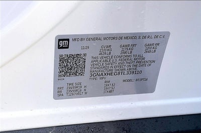 2026 Chevrolet Equinox LT