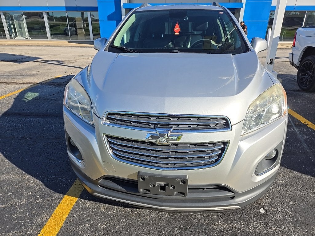 Used 2015 Chevrolet Trax LTZ with VIN 3GNCJNSB2FL166240 for sale in Merrillville, IN