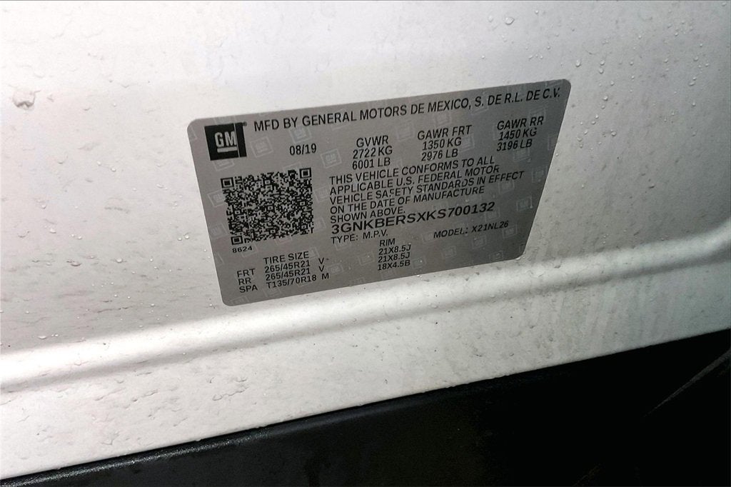 2019 Chevrolet Blazer RS