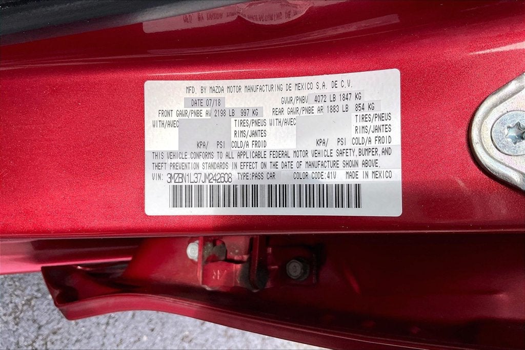 2018 Mazda Mazda3 5-Door Touring