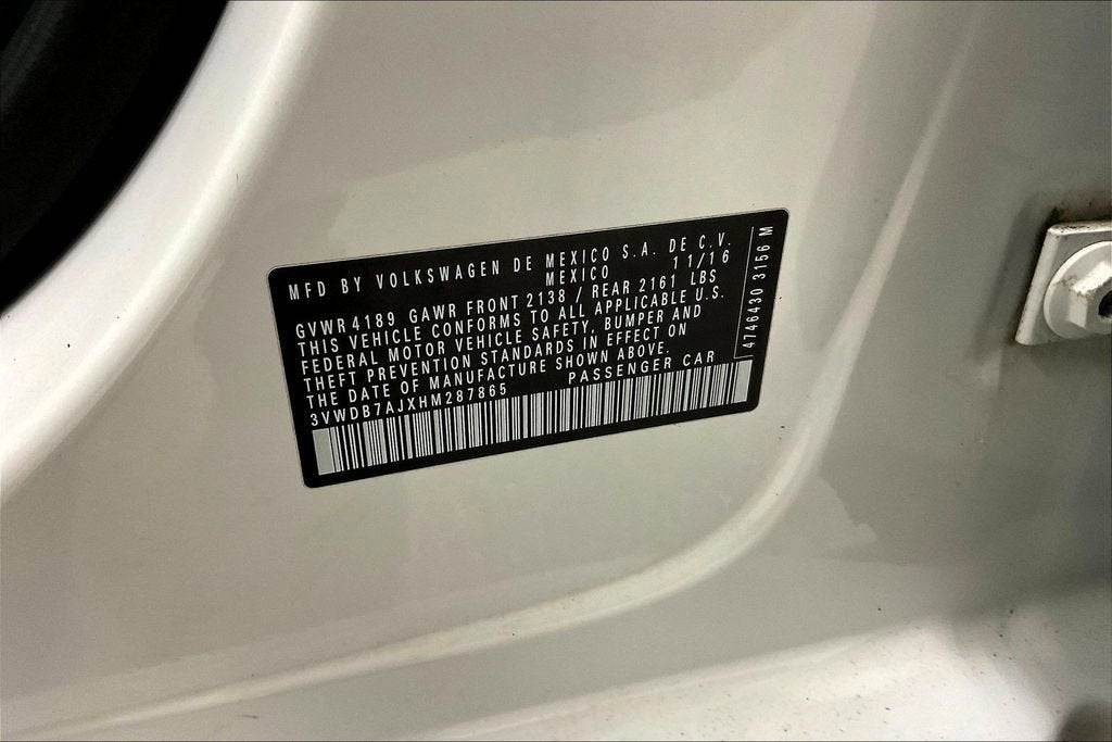 2017 Volkswagen Jetta 1.4T SE