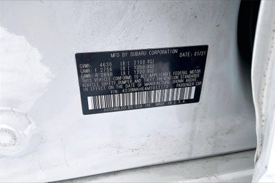 2021 Subaru Legacy Sport