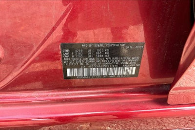 2022 Subaru Impreza 4DR SDN CVT