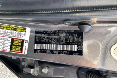 2021 Toyota Camry Hybrid XSE
